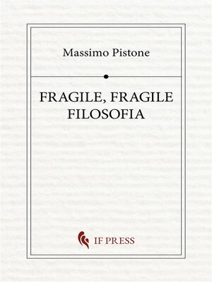 cover image of Fragile, Fragile filosofia
